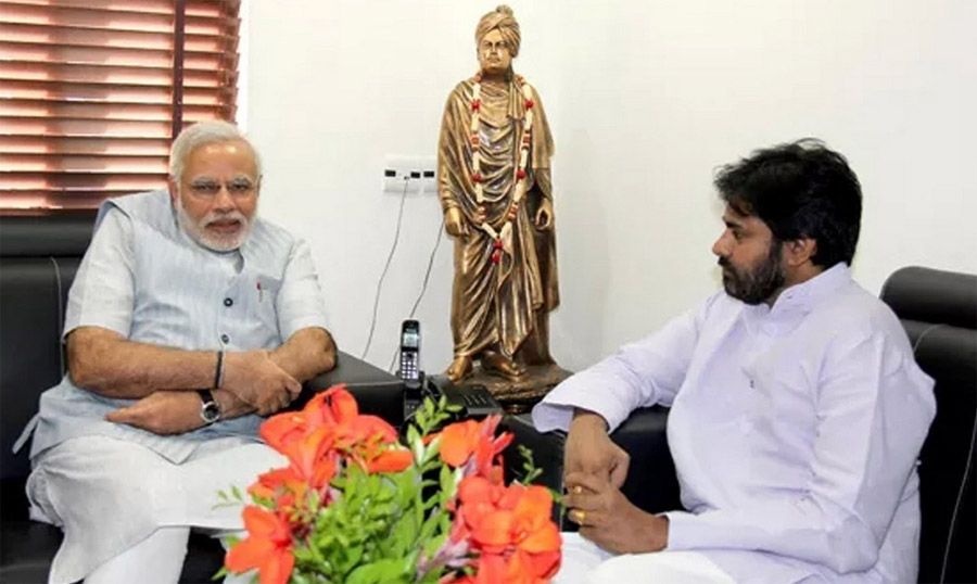 All eyes are focused on Pawan Kalyan meeting Narendra Modi