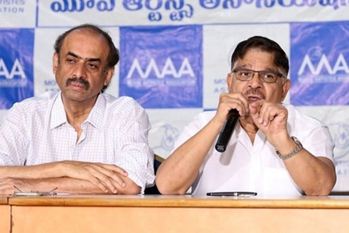 Allu Aravind and Suresh Babu