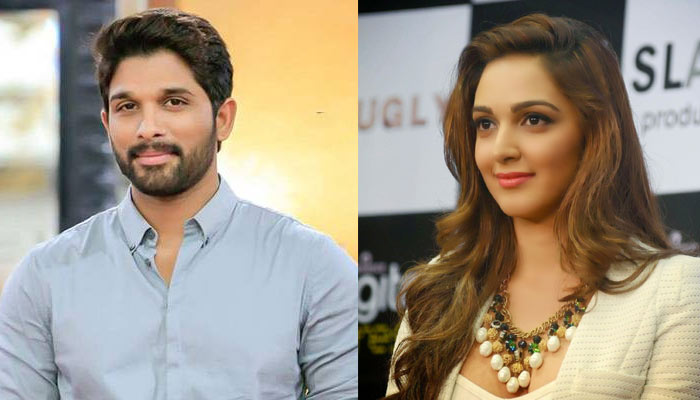 Allu Arjun And Kiara Advani