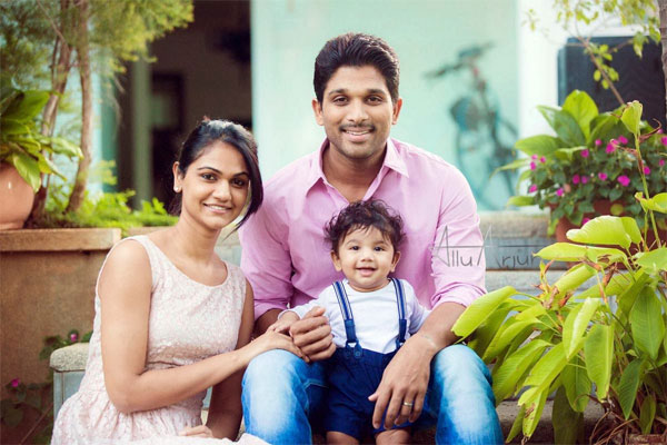 Allu Arjun and Sneha Blessed with a Baby Girl