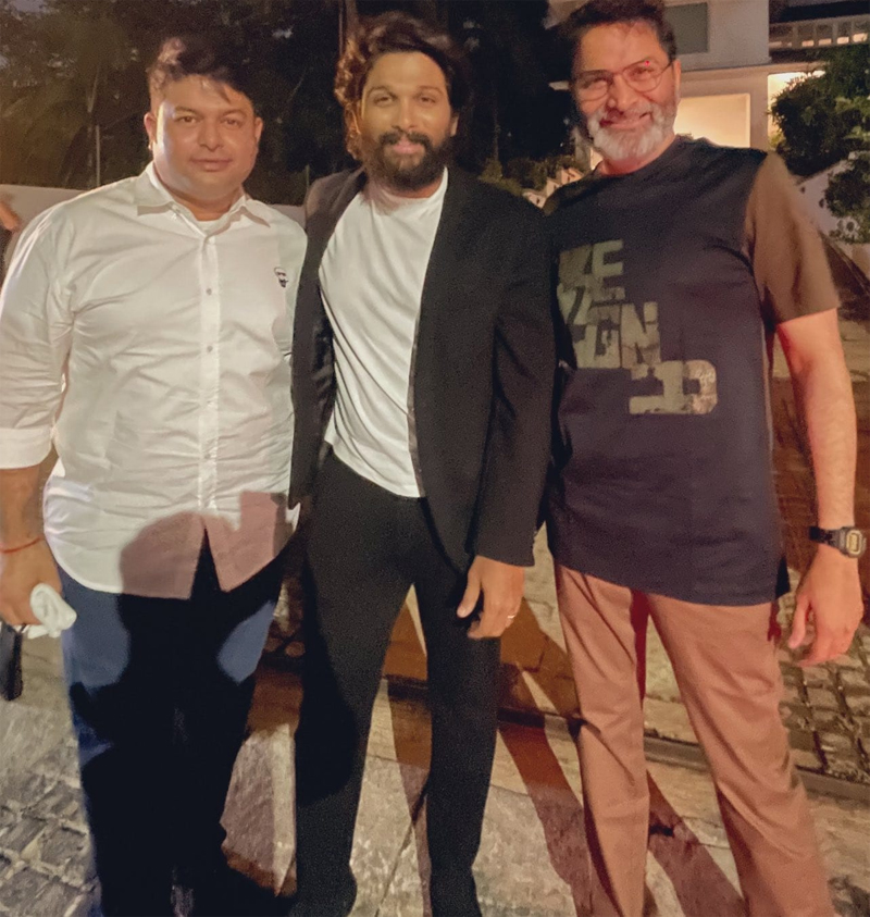 Allu Arjun and Trivikram coming with another entertainer?