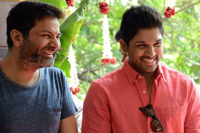 Allu Arjun And Trivikram Srinivas