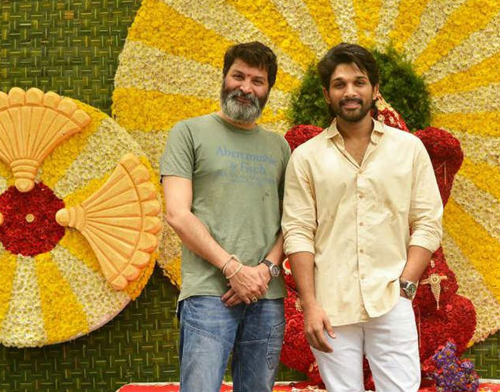 Allu Arjun and Trivikram Work for Aha Ad