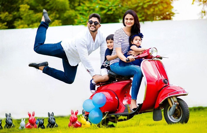 Allu Arjun's Family Pic