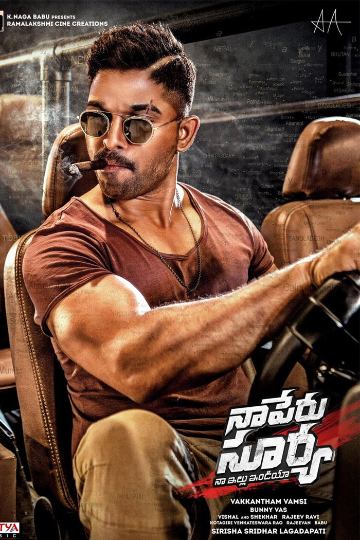 Allu Arjun's Fantastic Makeover for Naa Peru Surya