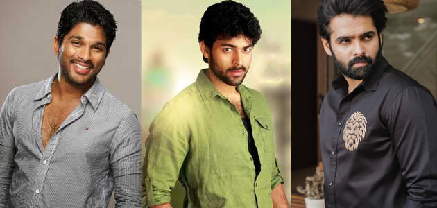 Allu Arjun, Ram and Varun Tej'