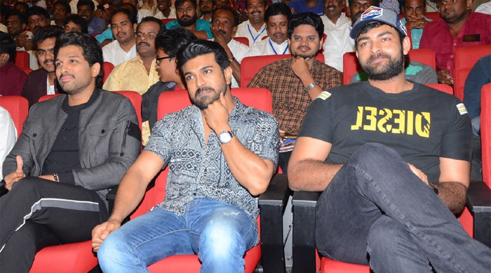 Allu Arjun, Ram Charan And Varun Tej