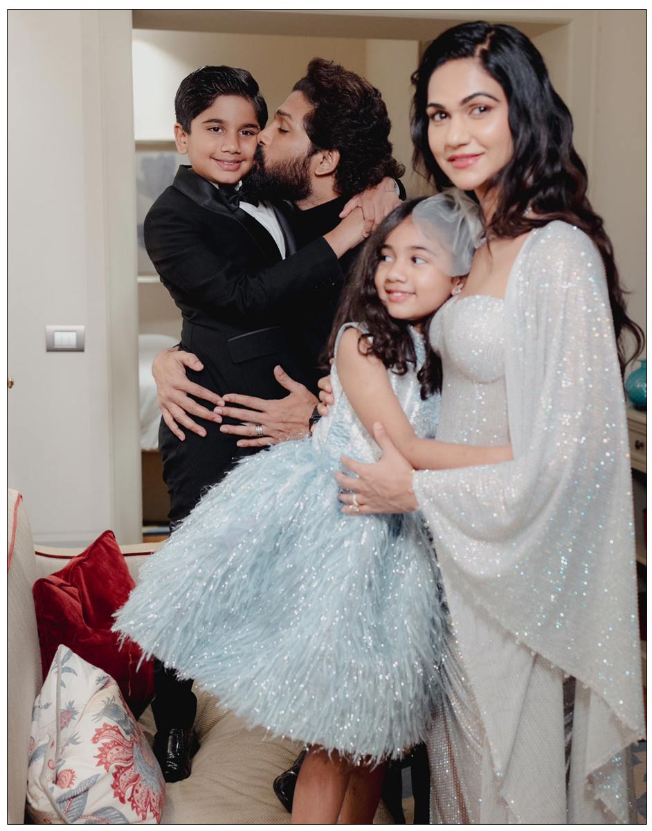 Allu Arjun Surprise On Childrens Day
