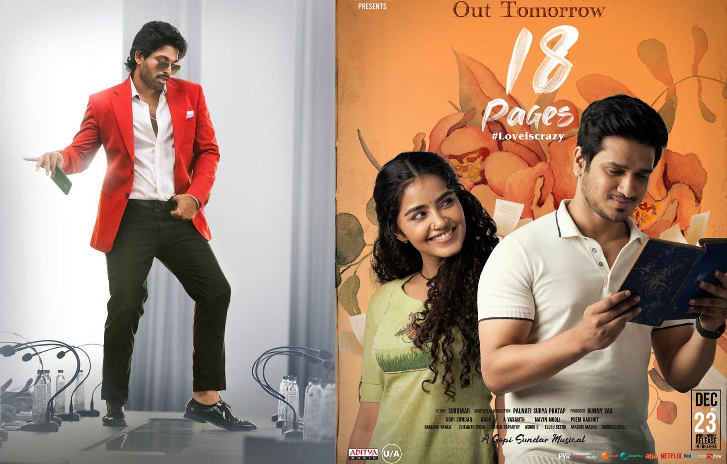 Allu Arjun to script 18 Pages