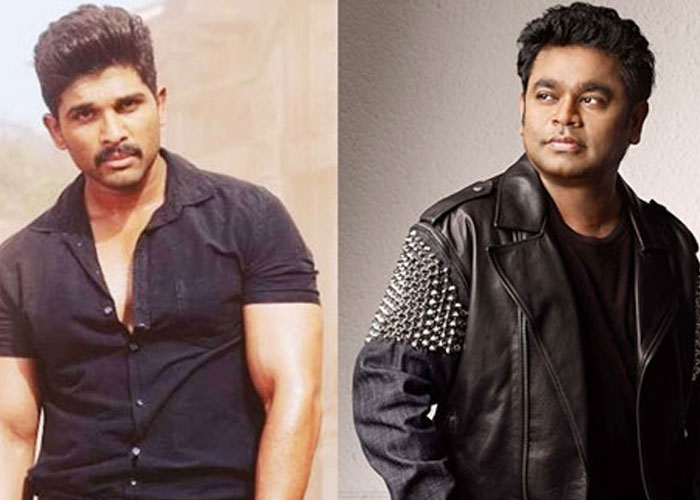 Allu Arjun, Vikram Kuma and AR Rahman's Combo