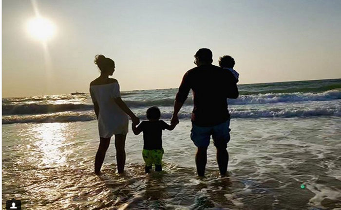 Allu Arjun with Family in Goa