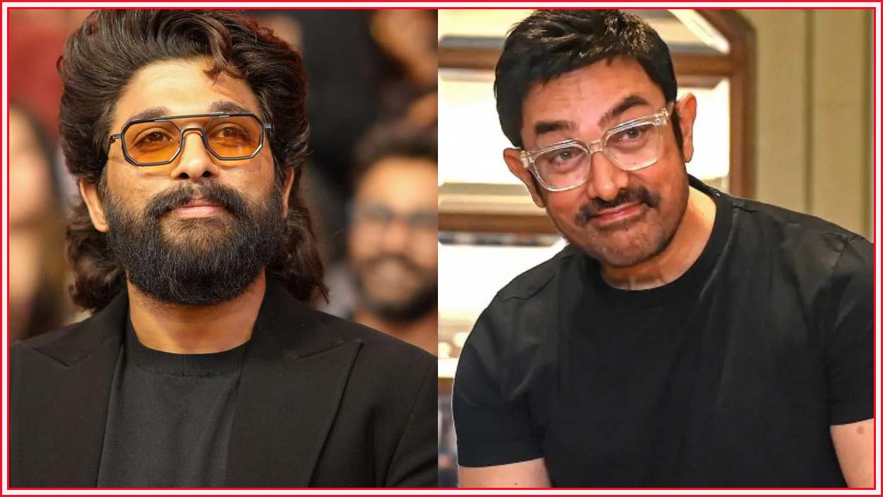 Allu Arun, Aamir Khan 