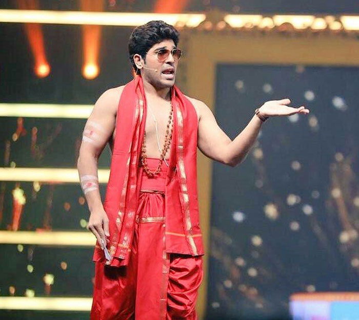 Allu Sirish Becomes Duvvada Jagannadham at SIIMA