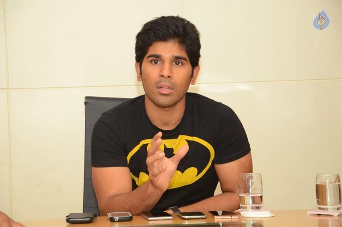 Allu Sirish Discusses With Arjun Before Taking Up A Project 