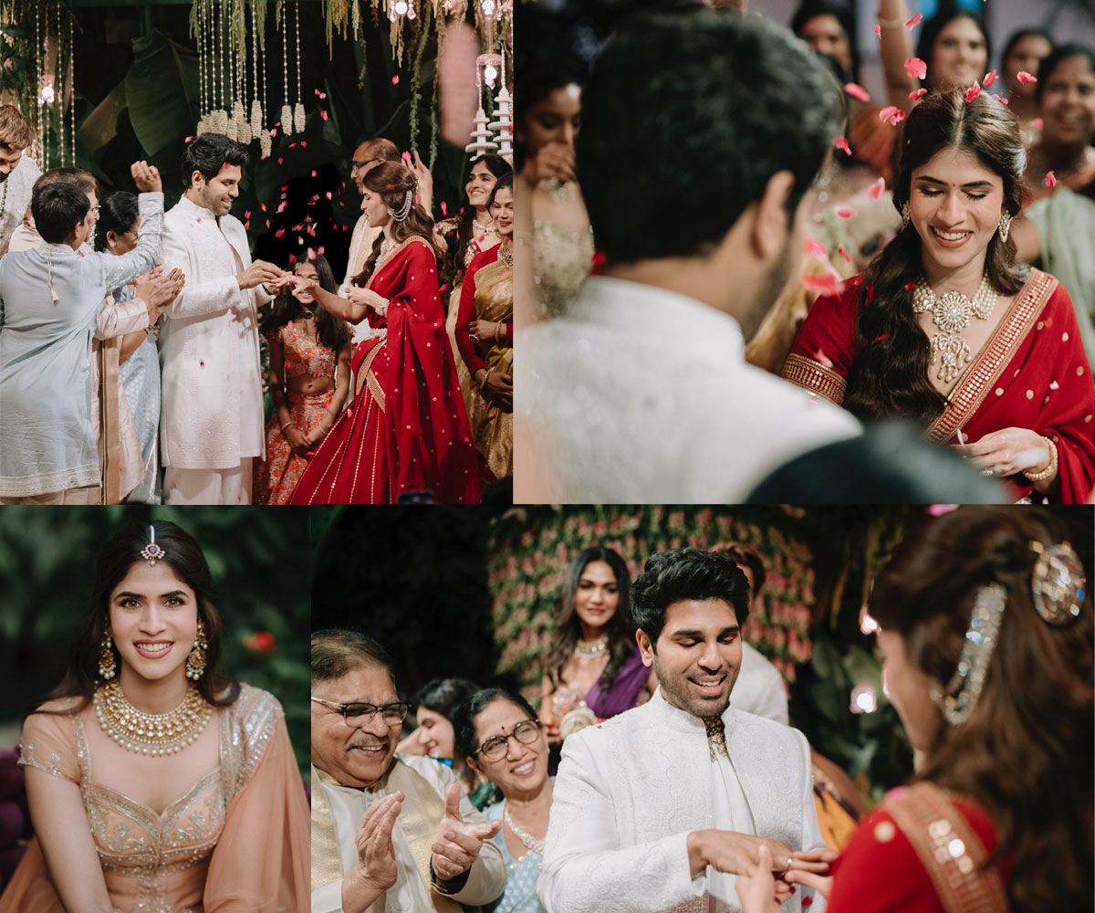Allu Sirish Engaged To Nayanika In An Intimate  Celebration