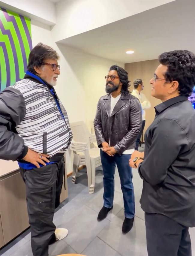 Amitabh-Ram Charan and Sachin
