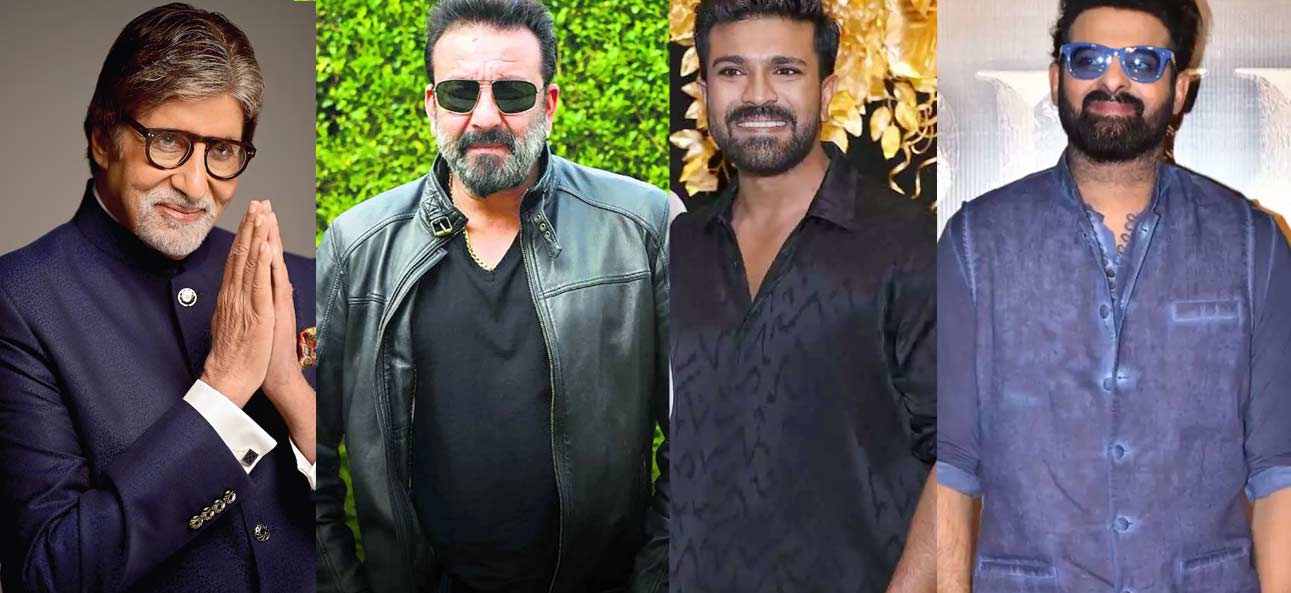 Amitabh, Sanjay Playing Grand Dads for Ram Charan, Prabhas