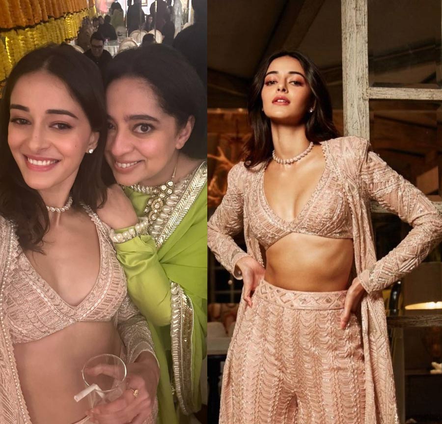 Ananya Pandey turns heat during Diwali