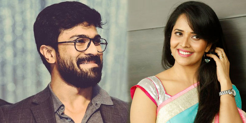 Anasuya Aunt for Ram Charan?