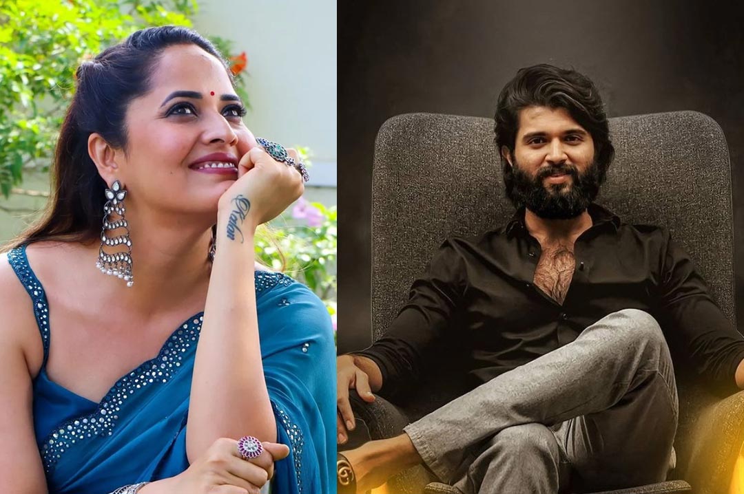 Anchor Anasuya attacks Vijay Devarakonda