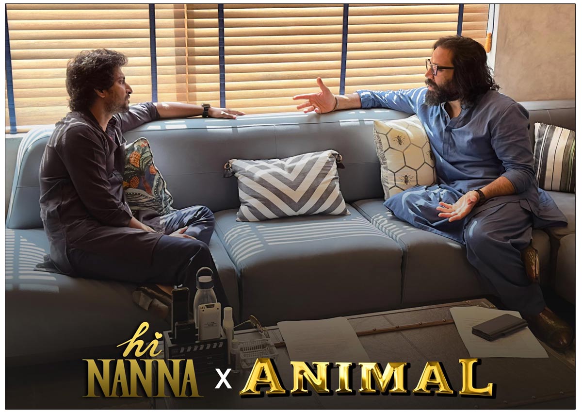Animal meets Hi Nanna