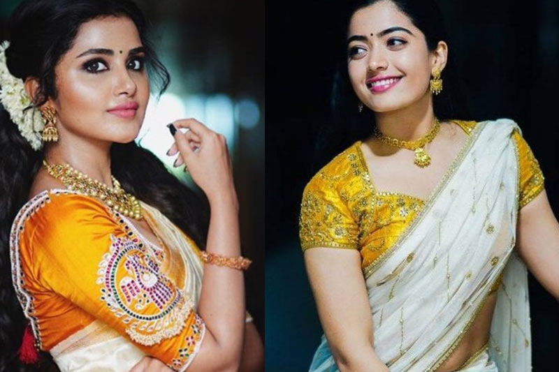 Anupama Parameswaran Rashmika Mandanna