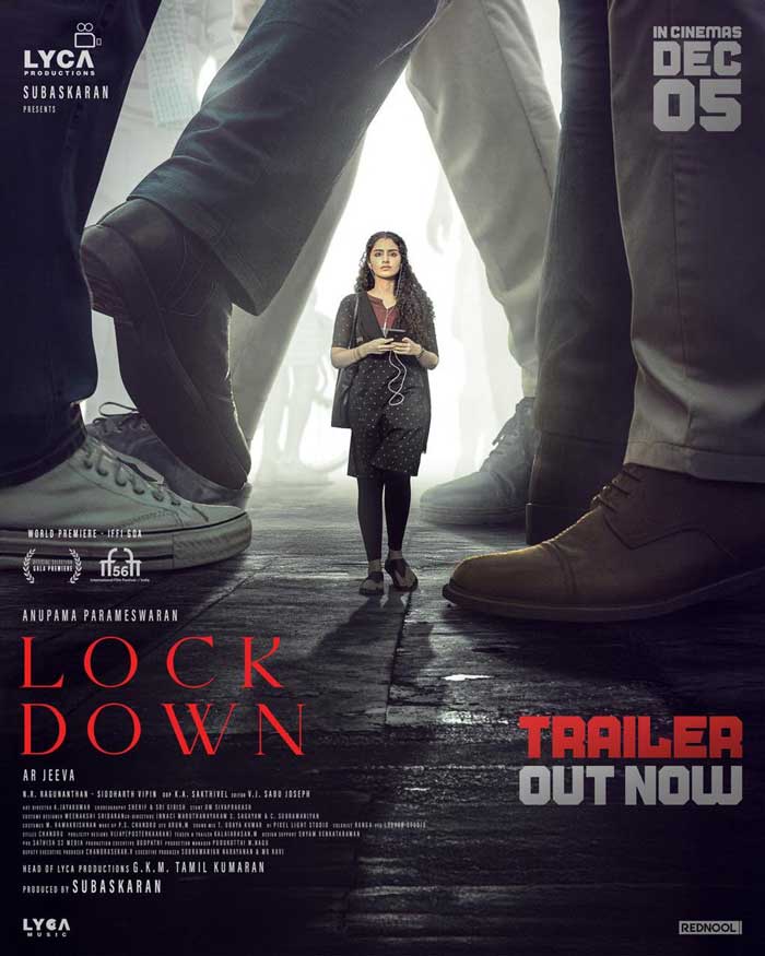Anupama Parameswaran Survival Thriller Lockdown Trailer