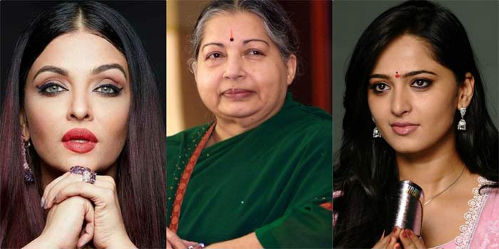 Anushka as Jayalalithaa