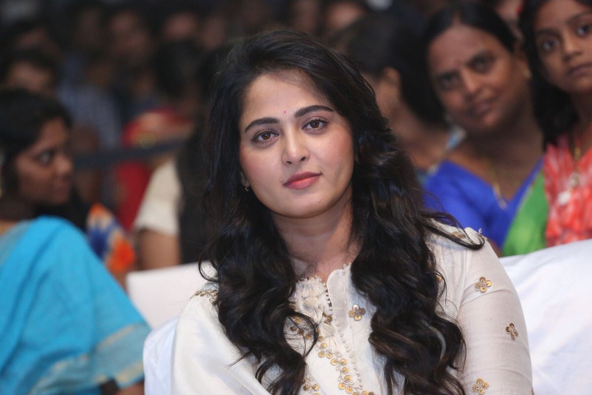 Anushka Shetty at Bhaagamathie pre release