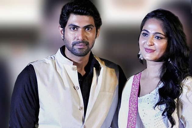 Anushka with Rana