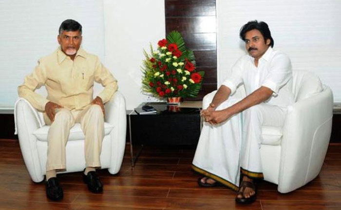 AP CM Chandrababu Naidu and Janasena Chief Pawan Kalyan