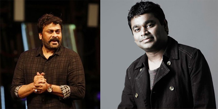 AR Rahman and Chiranjeevi