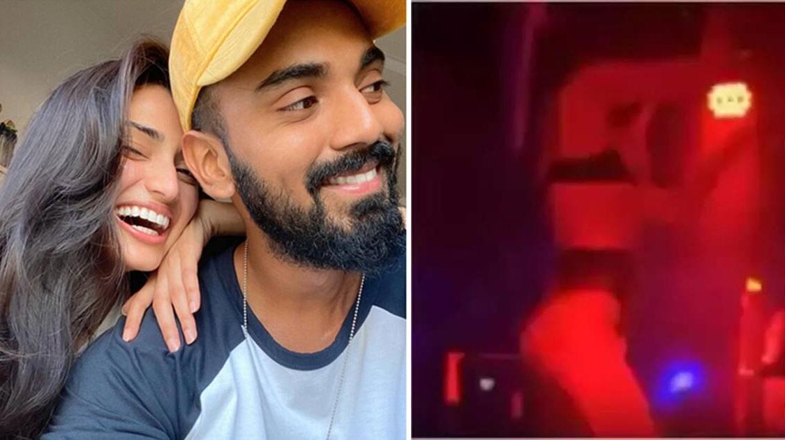 Athiya, KL.Rahul caught at a strip club