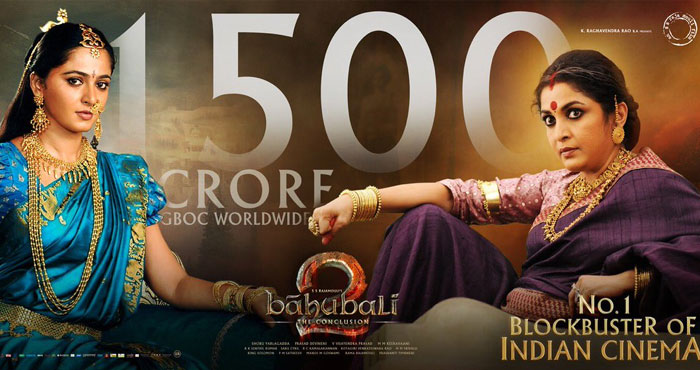 Baahubali 2 Breaches Rs.1500 Crores Milestone