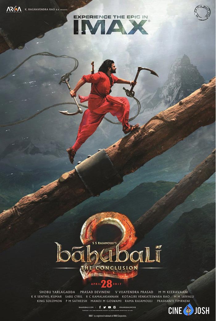 Baahubali 2 I Max Poster - Prabhas