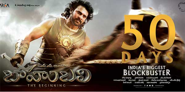 Baahubali 50 Days Centers