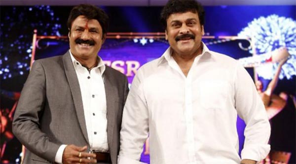 Balakrishna 100th, Chiranjeevi 150th Film To Be Released in 2016