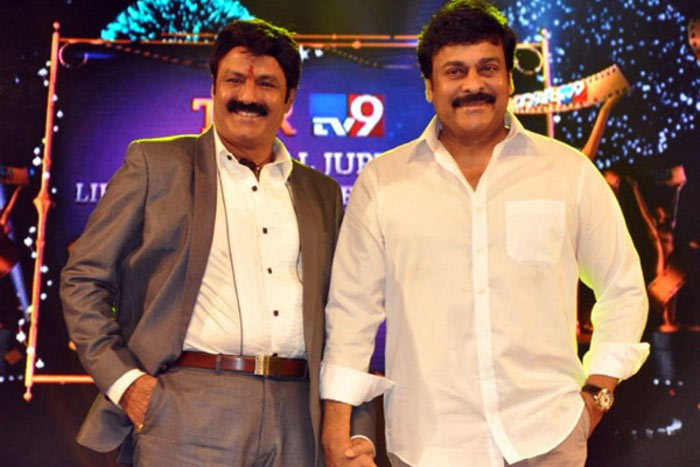 Balakrishna And Chiranjeevi