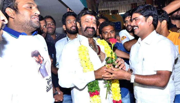 Balakrishna and Fans