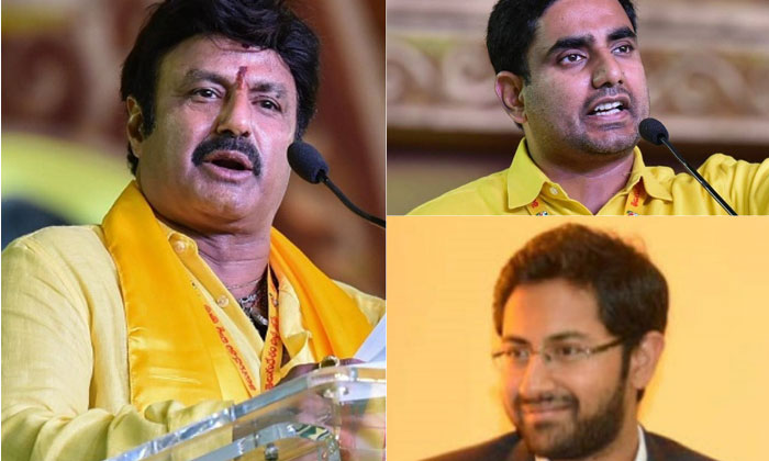 Balakrishna and His Sons-in-Law