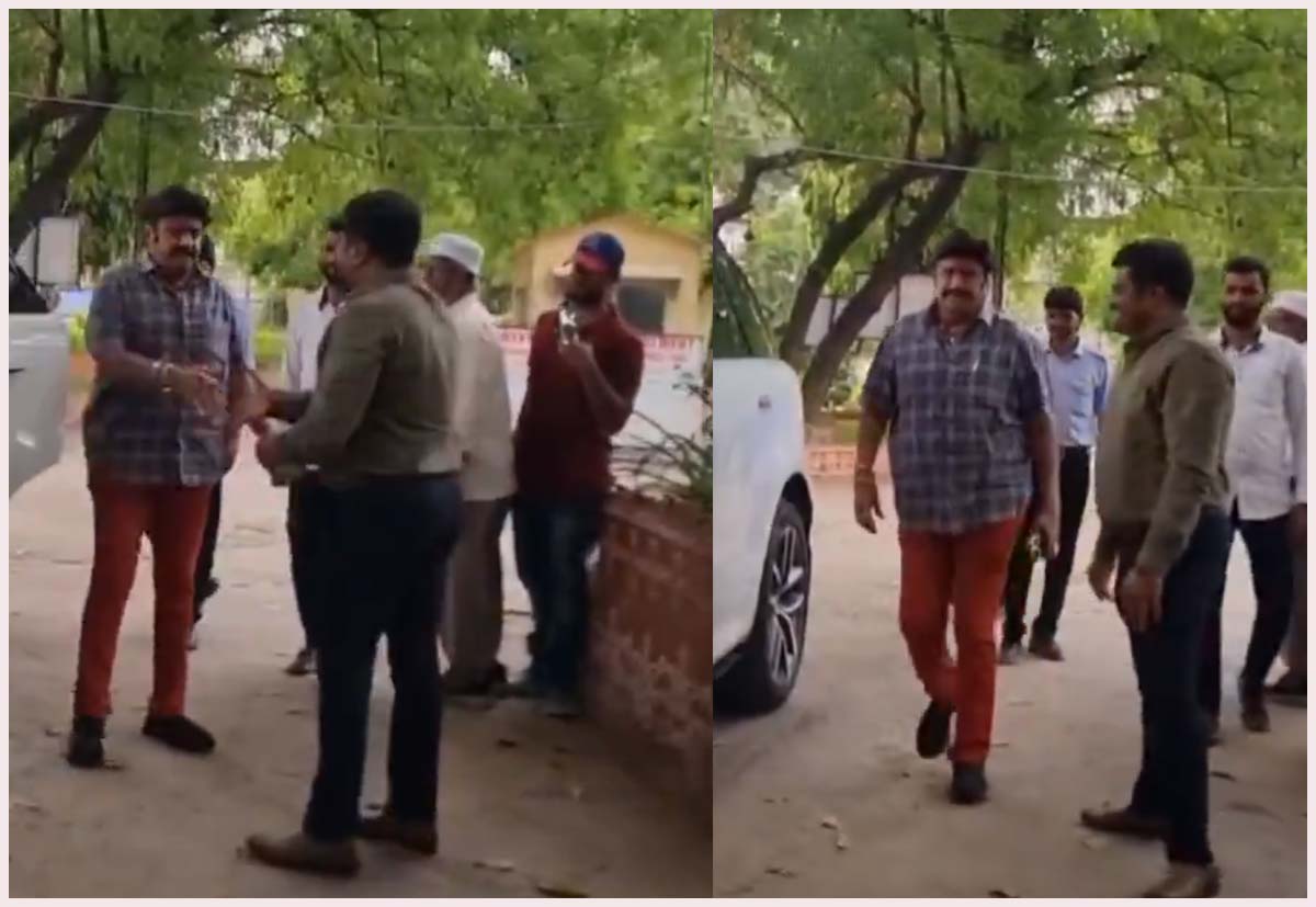 Balakrishna at the RTO for this reason