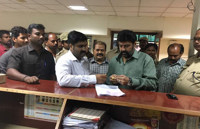 Balakrishna Got International Driving Licence