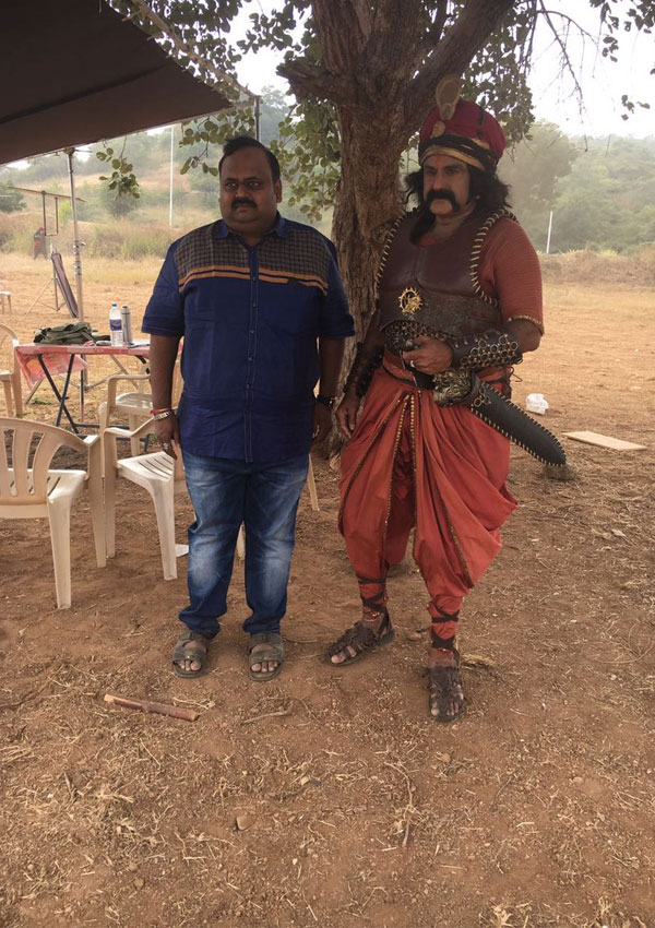 Balakrishna's New Still Under a Tree