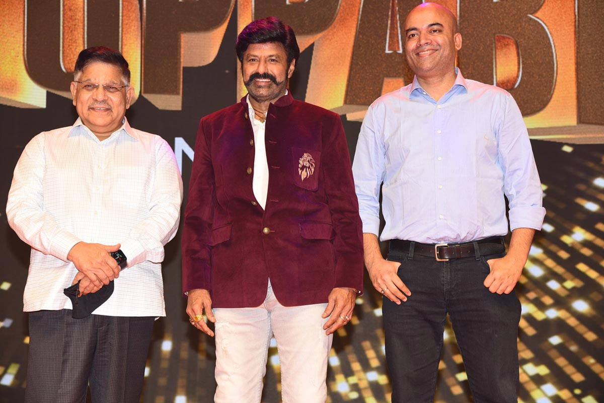 Balakrishna on Allu Aravind and Sr NTR