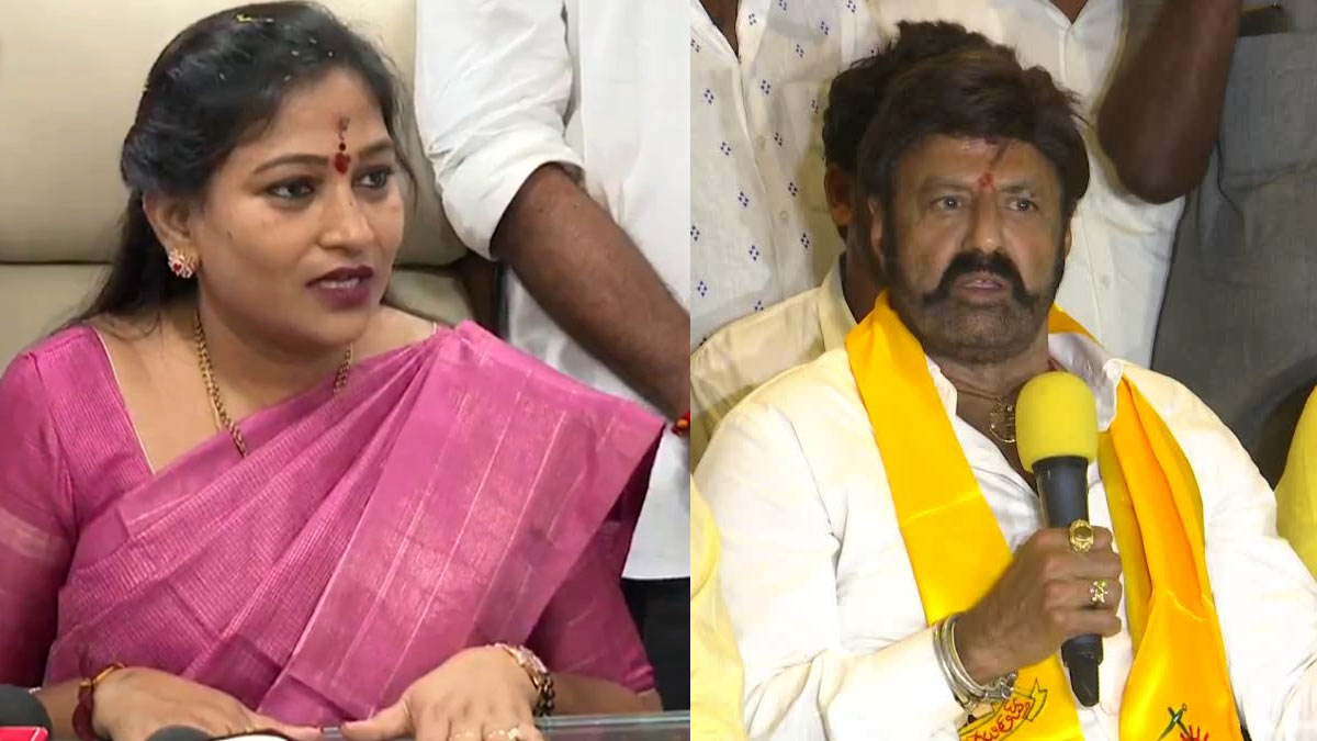 Balakrishna serious on AP Home Minister