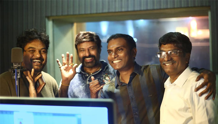 Balakrishna Sings a Song for Puri Jagannadh's Movie