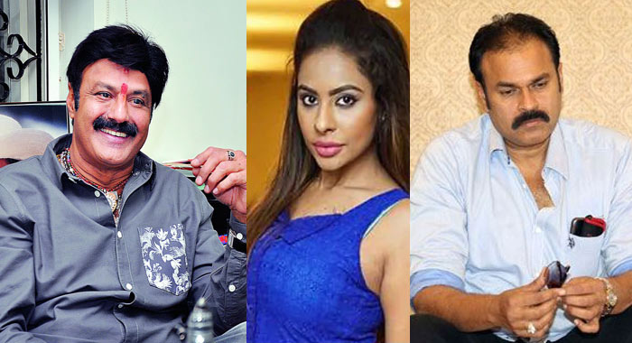 Balakrishna,Sri Reddy And Naga Babu