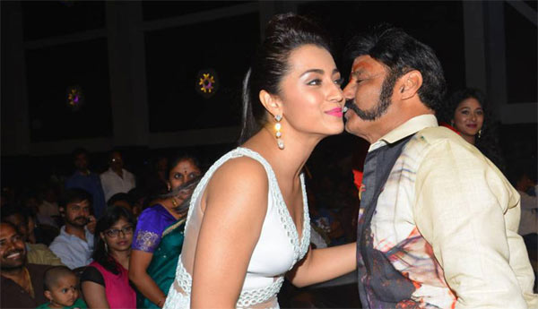 Balakrishna, Trisha Peck At Nayaki Audio Event 