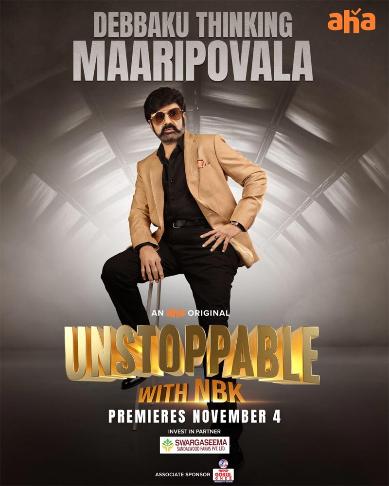 Balakrishna's Unstoppable new poster drives fans crazy