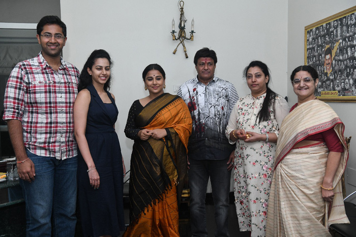 Balayya Family with Vidya Balan